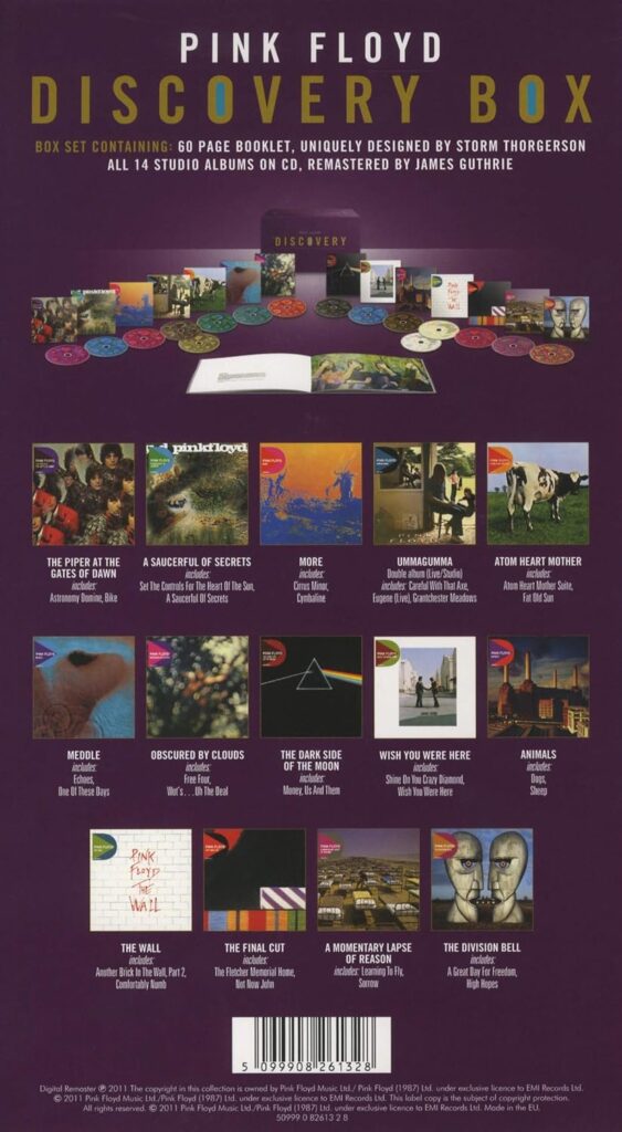 Pink Floyd Discovery Boxset Overview Sleeve