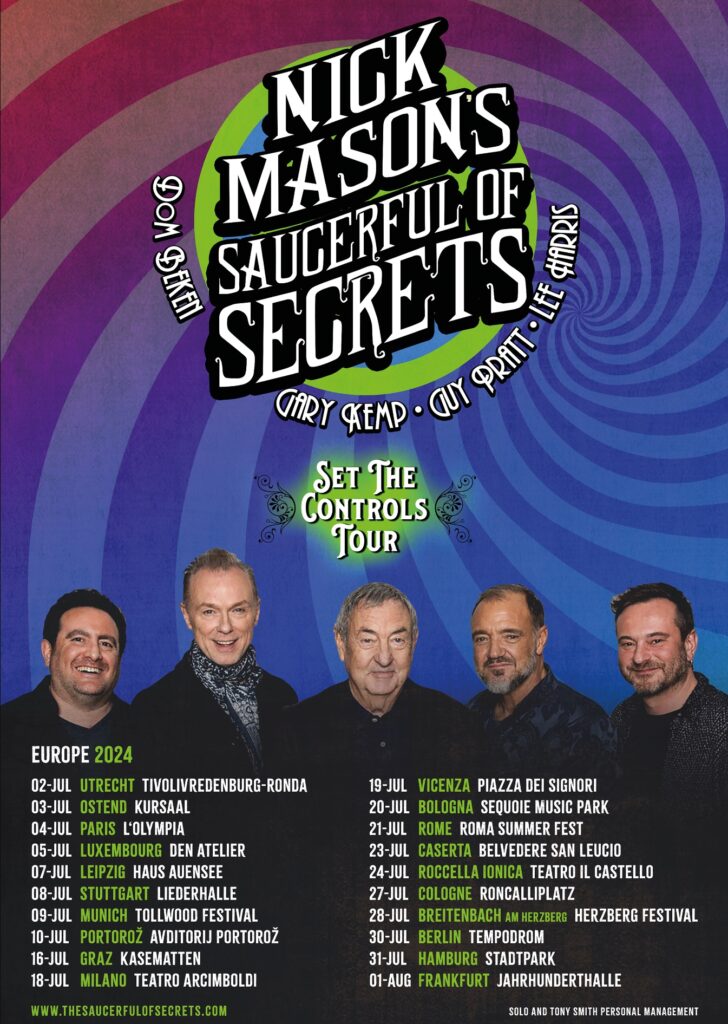 Saucerful of Secrets European Tour 2024