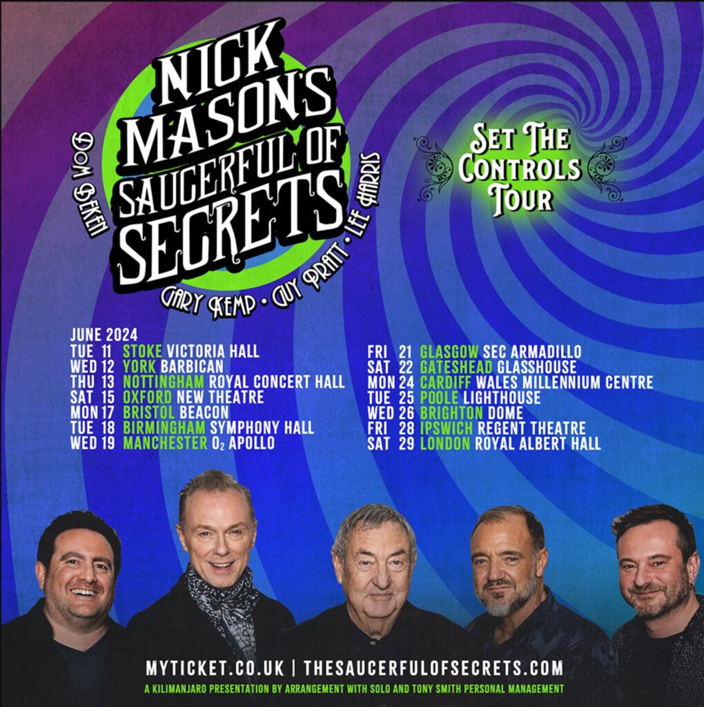 Saucerful of Secrets UK Tour 2024