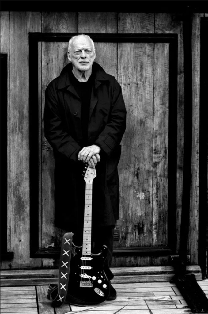 David Gilmour Luck and Strange Portrait 2 Anton Corbijn