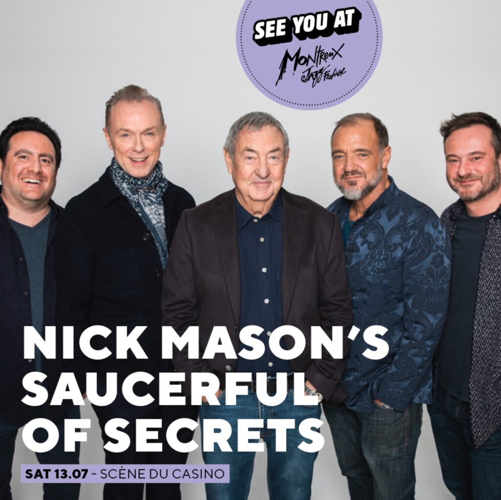 Nick Masons Saucerful of Secrets at Montreux Jazz Festival in July 2024