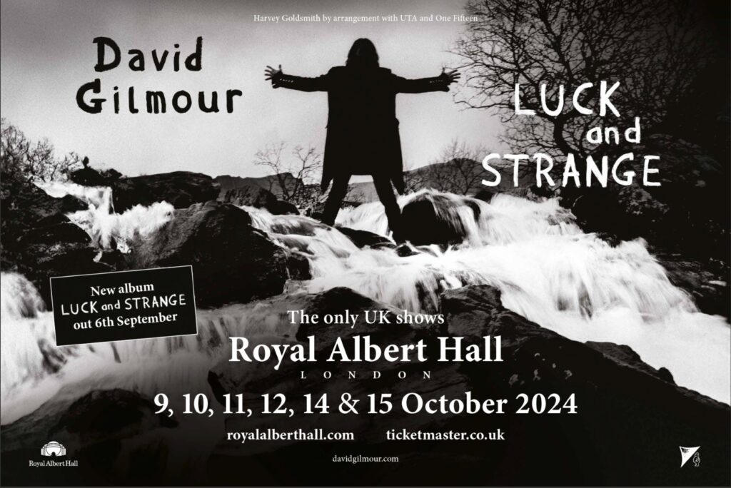 David Gilmour Royal Albert Hall 2024 Concert Dates