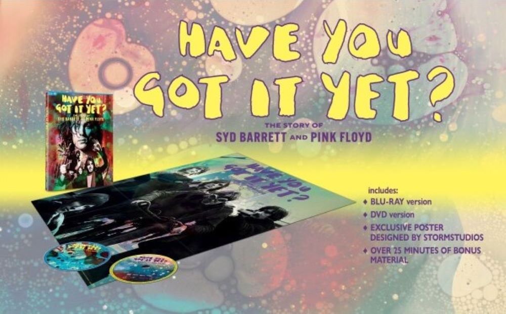 Have You Got It Yet The Story of Syd Barrett and Pink Floyd - Spread with Poster