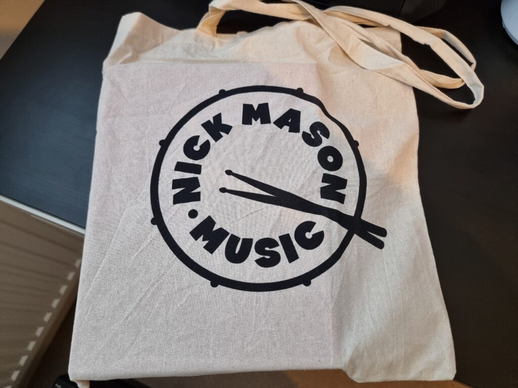 1 Nick Mason Music Tote Bag