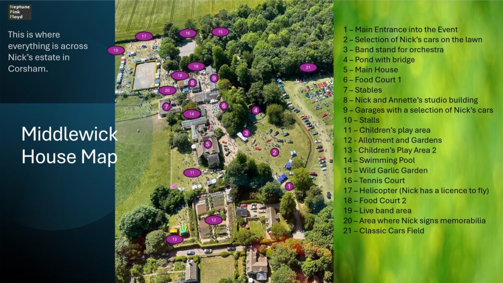 Middlewick House Map