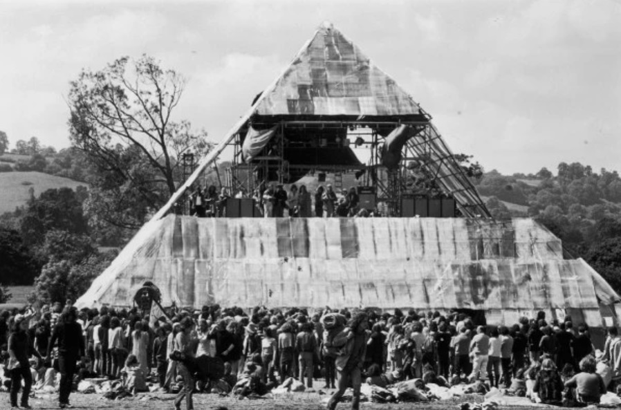 1971 Glastonbury Original Pyramid Stage