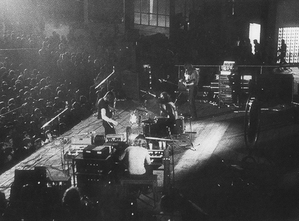 1971 Pink Floyd in Rome at Plazzo Dello Sport