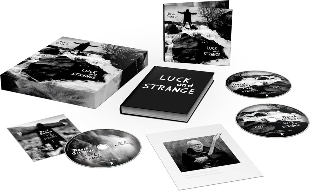 1 David Gilmour Luck and Strange Deluxe CD with Photo Print