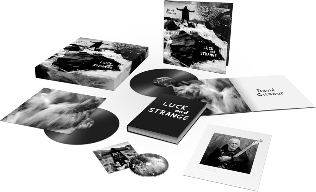1 David Gilmour Luck and Strange Deluxe LP with Photo Print