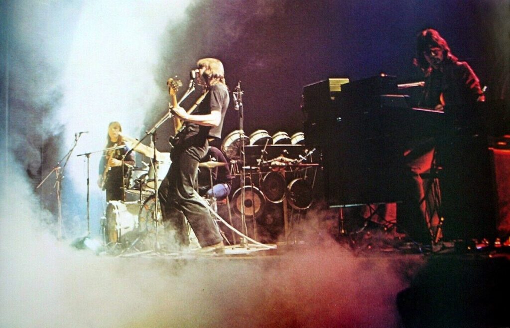 1972 Pink Floyd Rainbow Theatre, Finsbury Park, London England. February 1972. Photos by Michael Putland pic 2