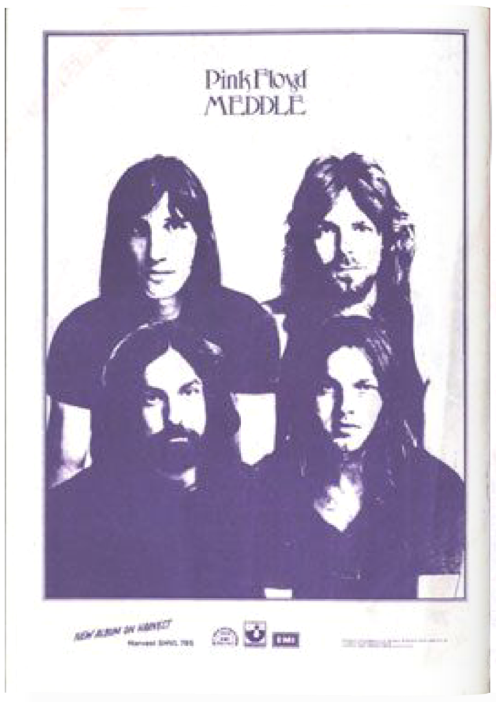 1972 Pink Floyd Rainbow Theatre Tour Programme pg02