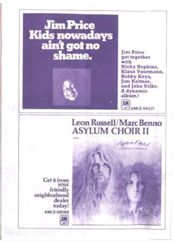 1972 Pink Floyd Rainbow Theatre Tour Programme pg03