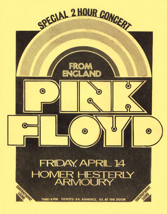 Pink Floyd Concert Poster 2025 in the USA