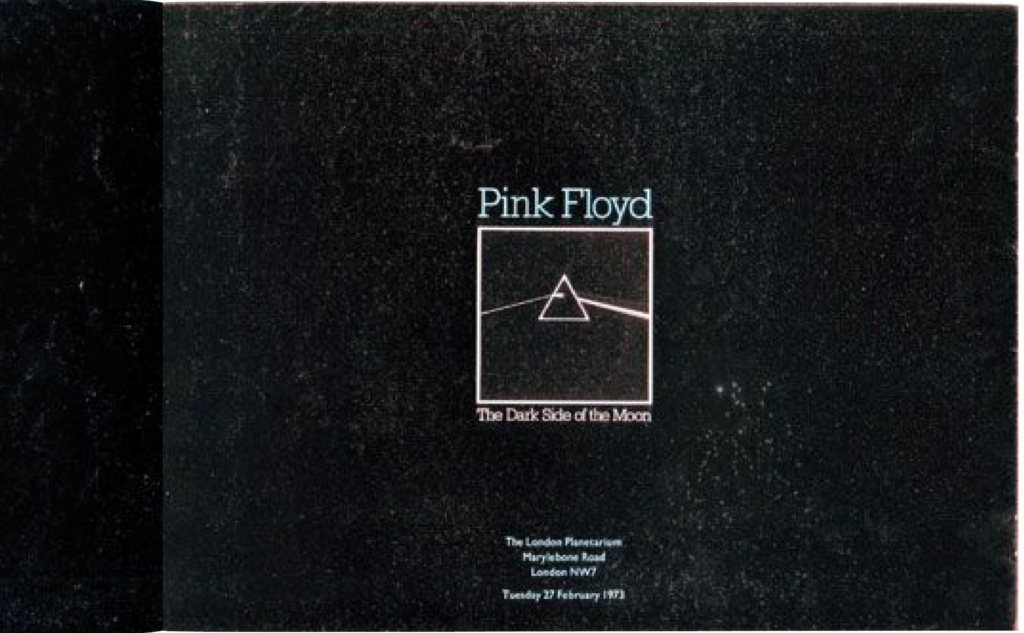 1973 Pink Floyd Dark Side Of The Moon Premiere 1973 pg03