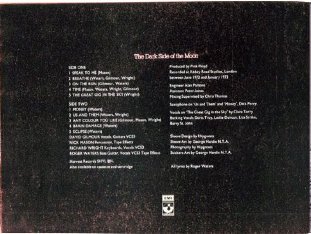 1973 Pink Floyd Dark Side Of The Moon Premiere 1973 pg04