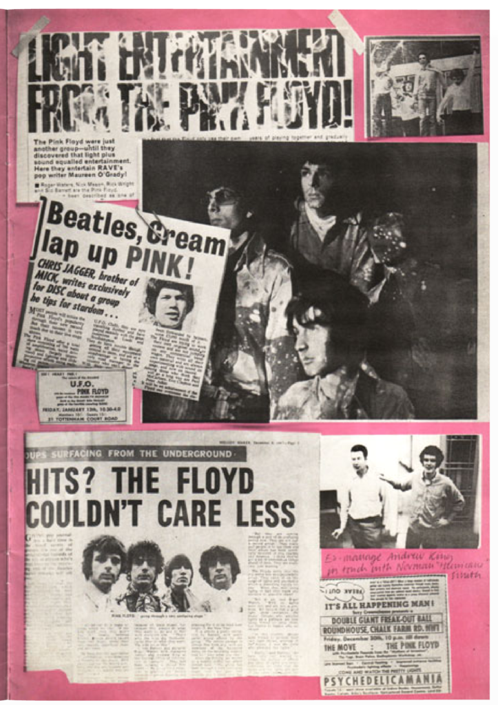 1973 Pink Floyd Earls Court Official Tour Programme pg05