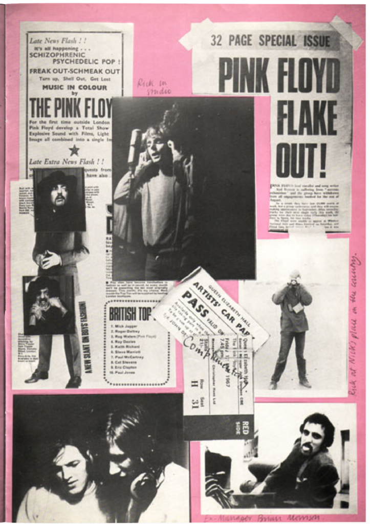 1973 Pink Floyd Earls Court Official Tour Programme pg07