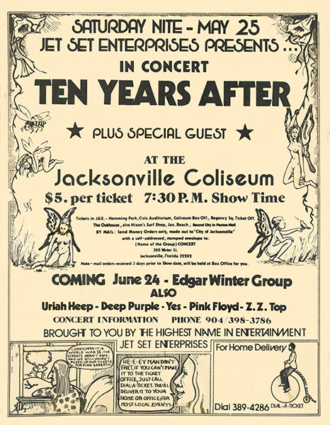 1973 Pink Floyd Jacksonville Coliseum, Jacksonville, Florida, June 27, 1973
