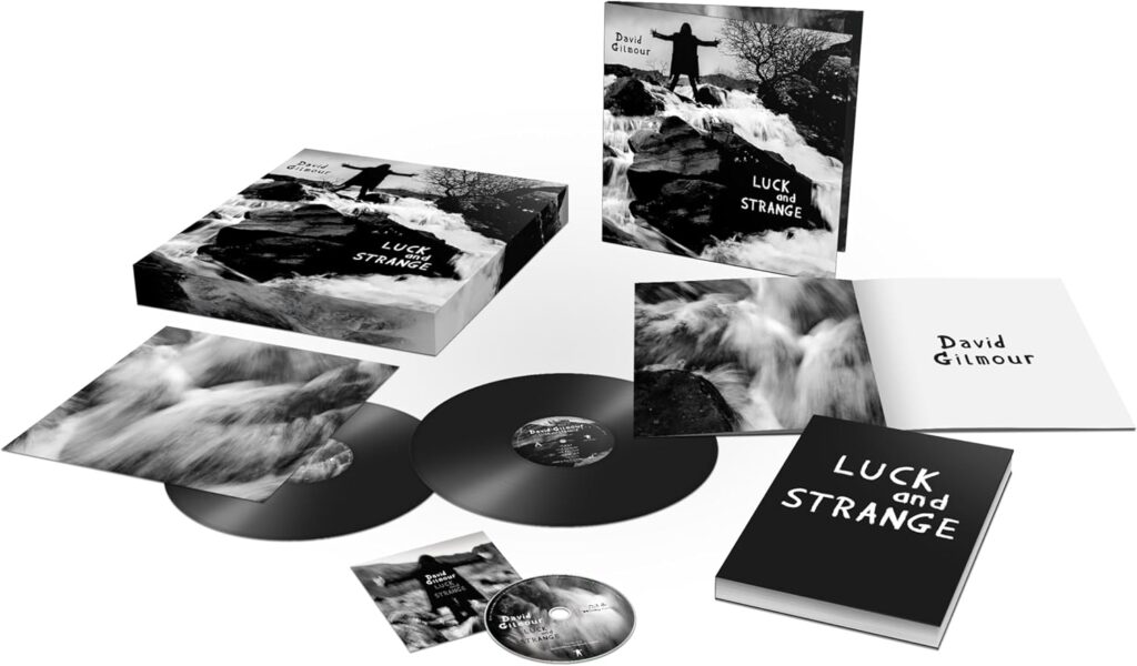2 David Gilmour Luck and Strange Deluxe LP without Photo Print