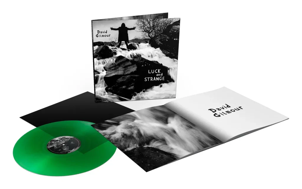 3 David Gilmour Luck and Strange Vinyl Emerald