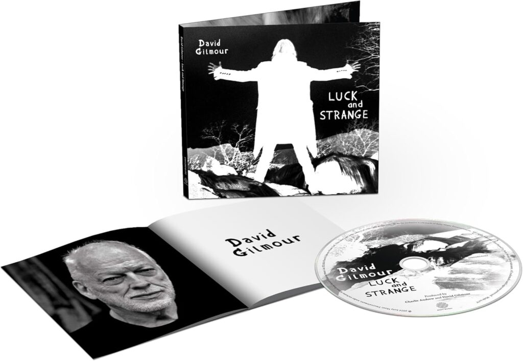 4 David Gilmour Luck and Strange CD Alternative Cover