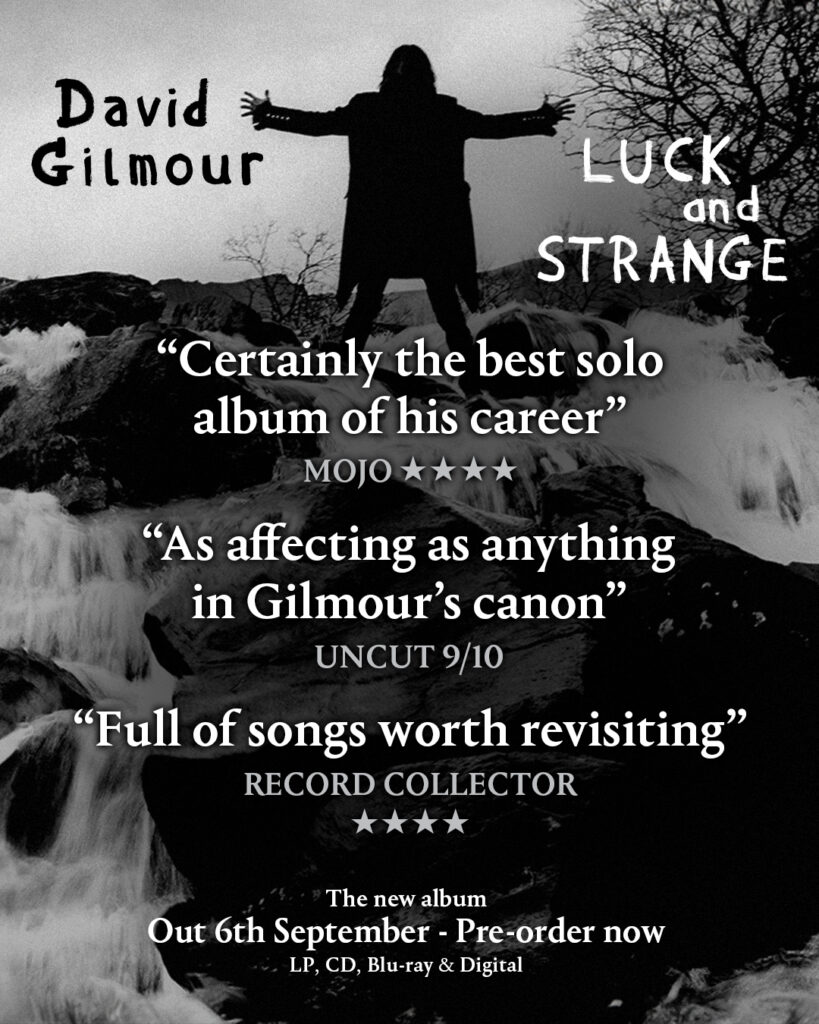 David Gilmour Luck and Strange Album Reviews