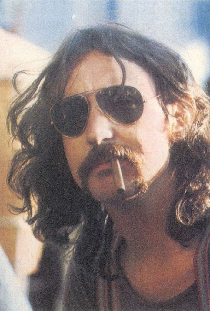 Nick Mason Pink Floyd backstage at Amsterdam Rock Circus at the Olympisch Stadium on May 22 1972 Amsterdam Netherlands © Peter Mazel pic 6