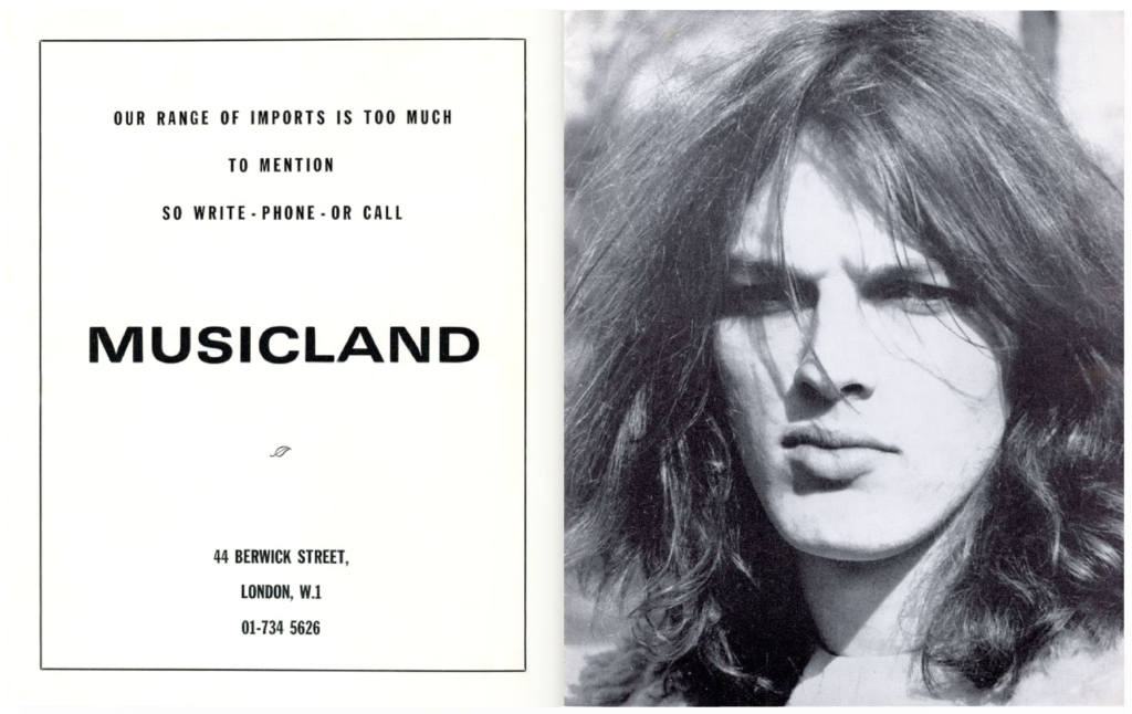 Pink Floyd Tour Programme May to June 1969 pg04-05