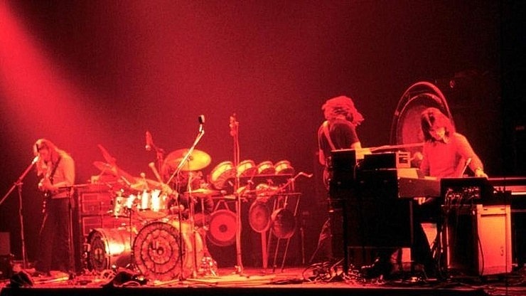 Pink Floyd at the Rainbow Theatre London February 1972 Pic Copyright Ilpo Musto Michael Putland pic 6