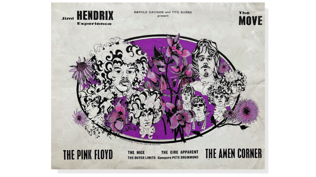 Pink Floyd – Jimi Hendrix 1967 01