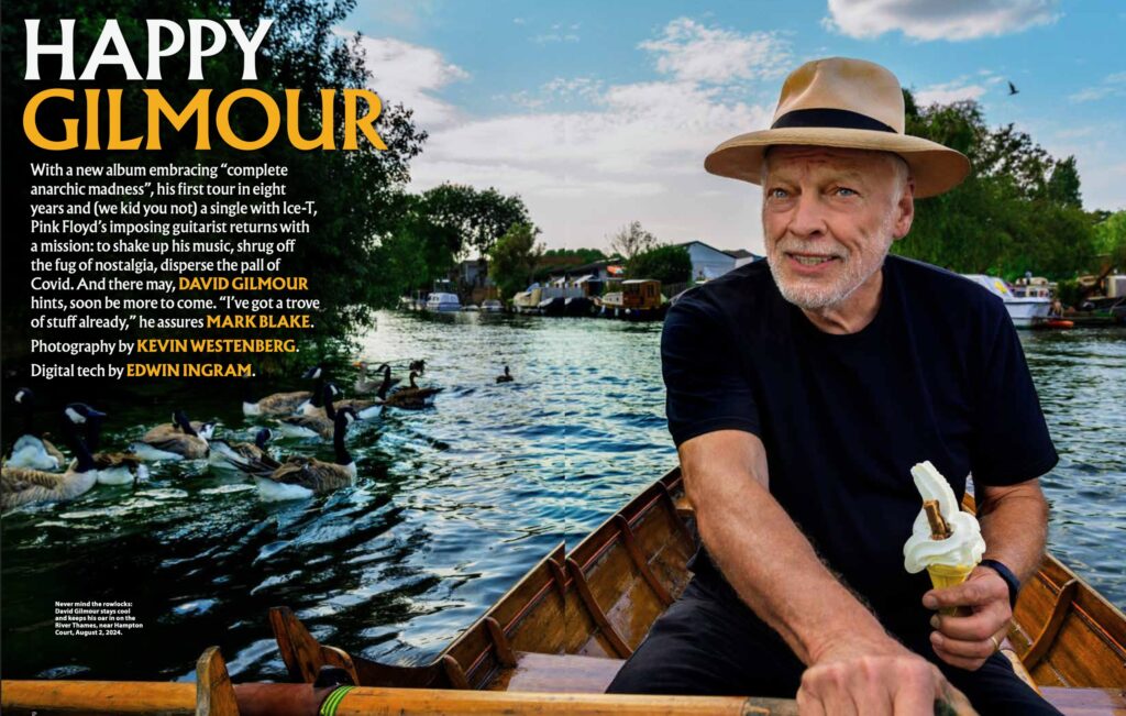 David Gilmour MOJO Magazine November 2024 feature