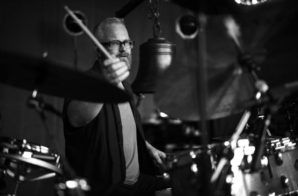 David Gilmour Tour Band Rehearsals pic 3 Adam Betts on Drums
