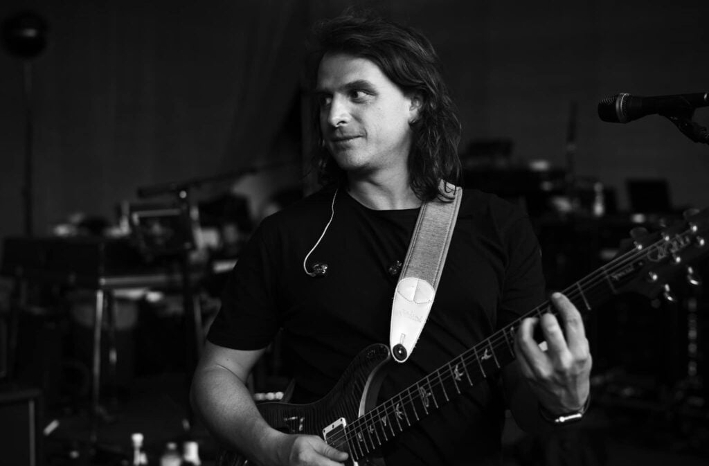 David Gilmour Tour Band Rehearsals pic 5 Ben Worsley Guitars