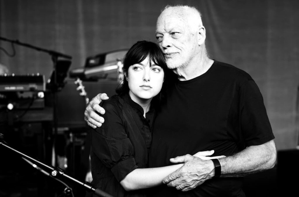 David Gilmour Tour Band Rehearsals pic 6 David and Romany Gilmour