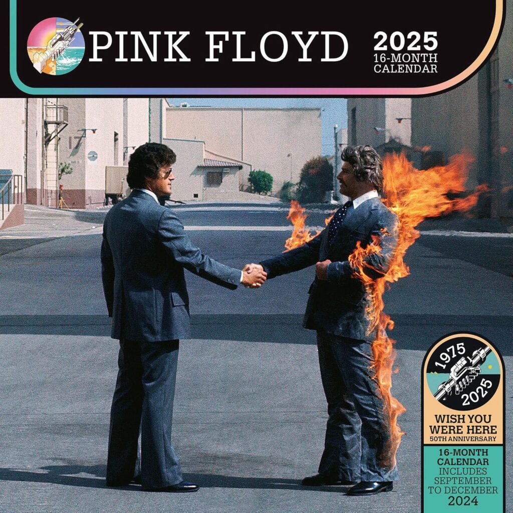 Pink Floyd Official Calendar 2025 Cover