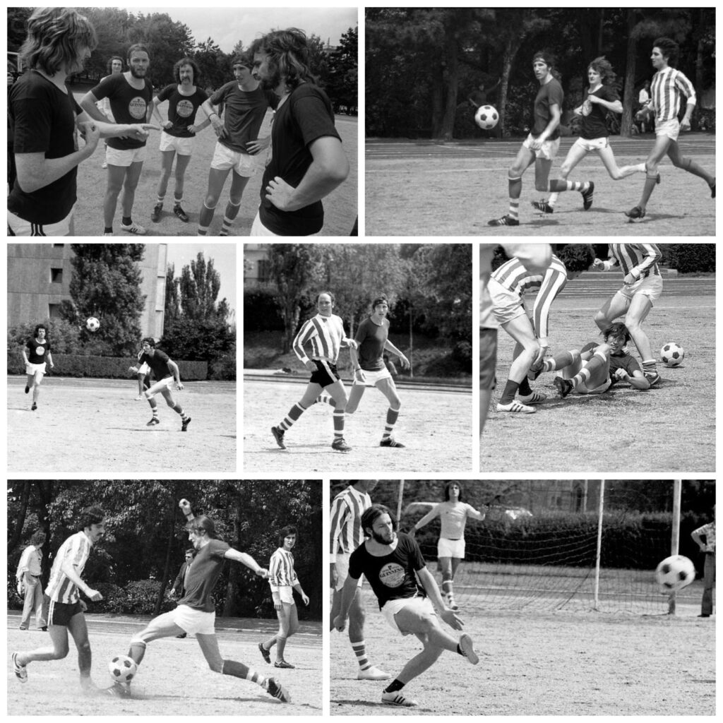 1974-06-25 Pink Floyd Football Match vs Media