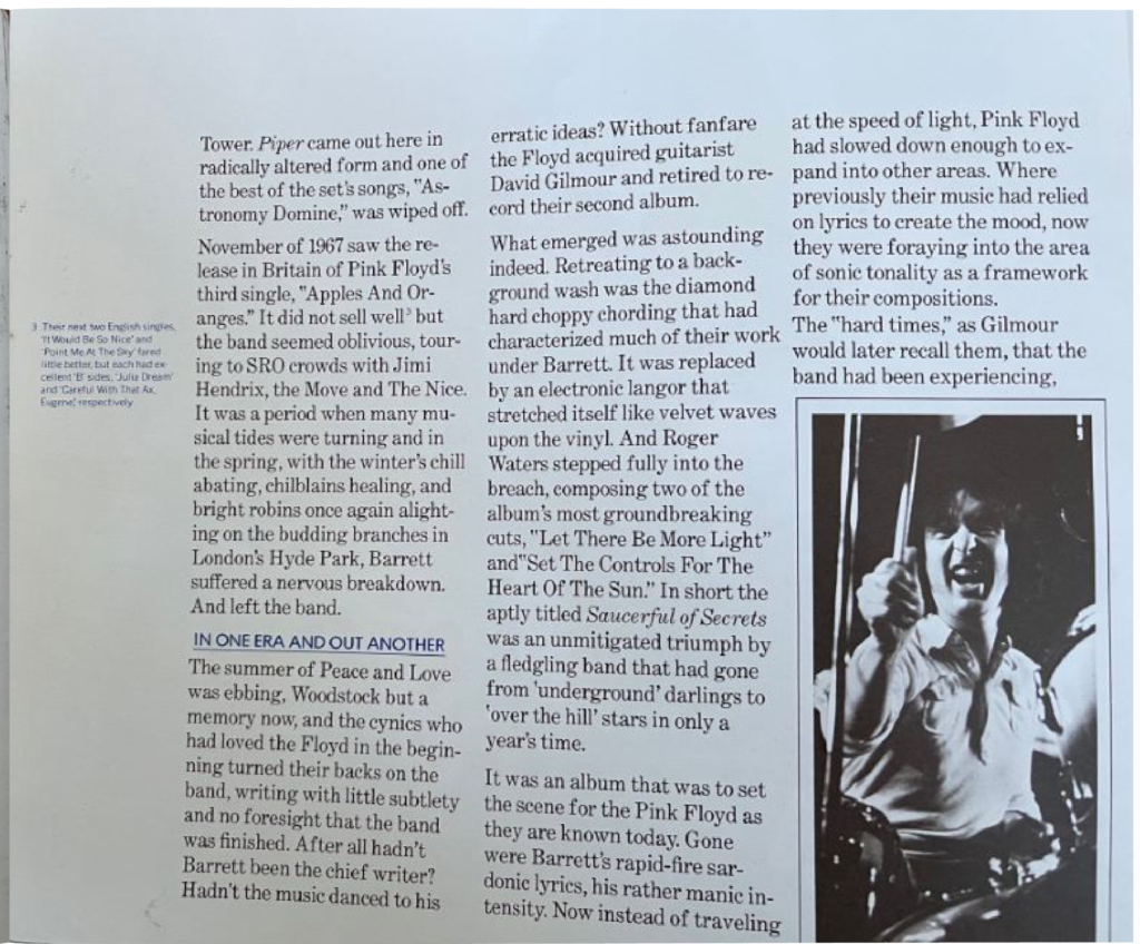 1975 Pink Floyd Columbia Promo Book pg05