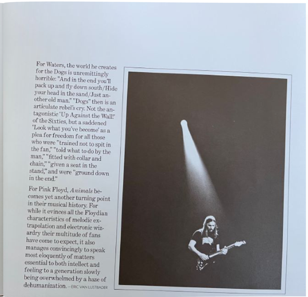 1975 Pink Floyd Columbia Promo Book pg11