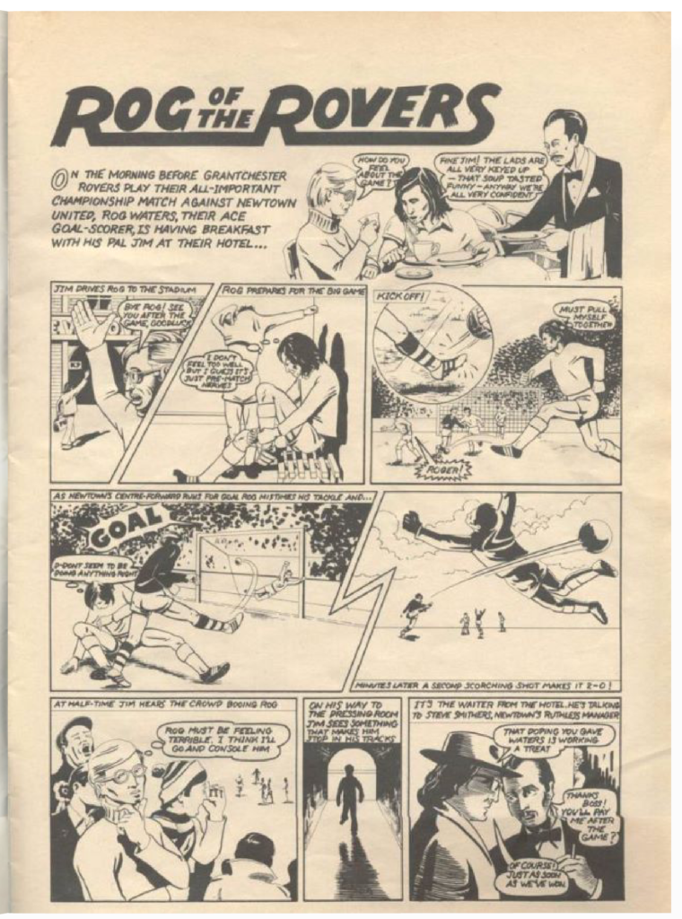 1975 Pink Floyd ‘Comic’ Tour Book Programme pg03
