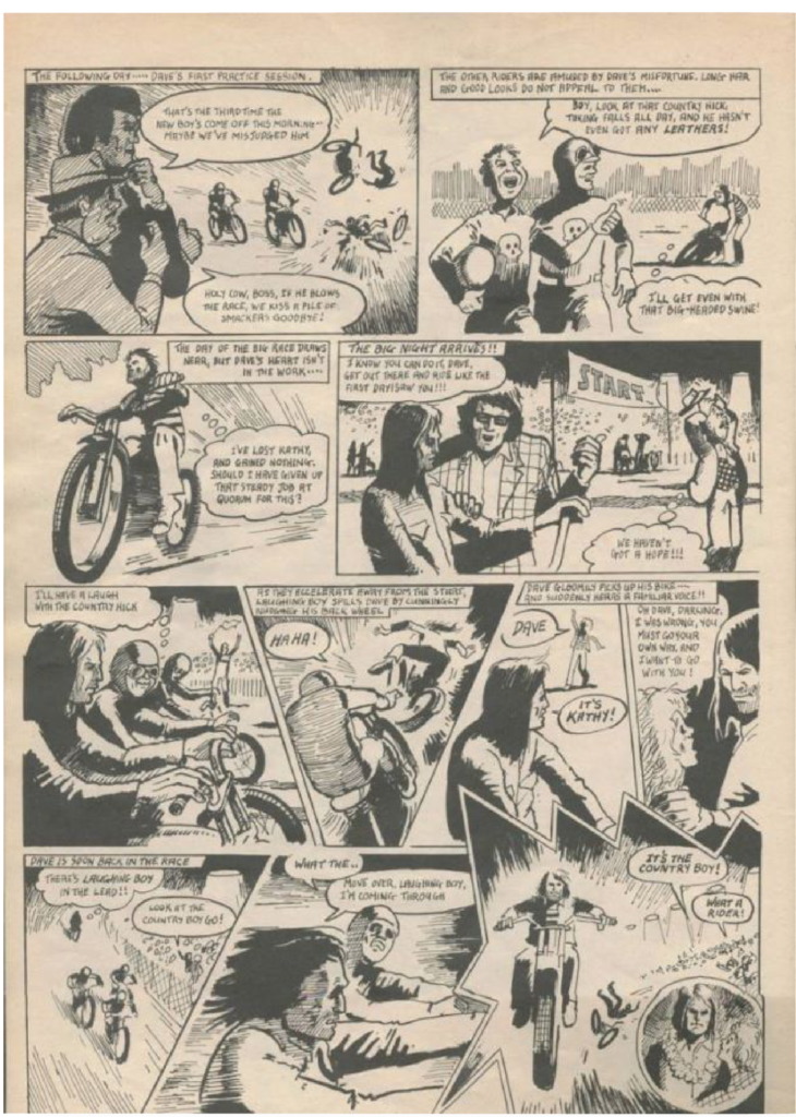 1975 Pink Floyd ‘Comic’ Tour Book Programme pg14