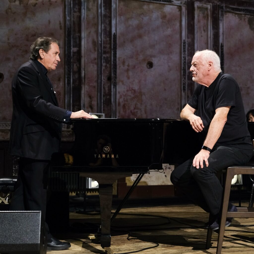 2024 David Gilmour Jools Holland at Piano