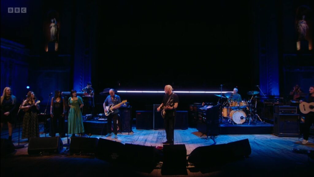 David Gilmour and band on Later with Jools Holland