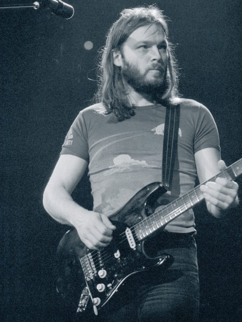 1977-03 David Gilmour at Empire Pool Wembley Inn The Flesh European Tour