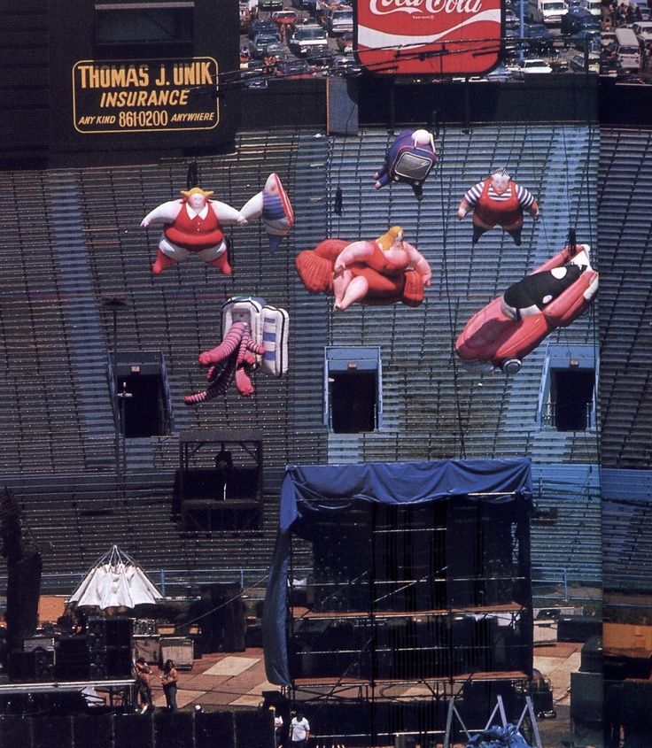 1977 Pink Floyd Inflatable Nuclear Family