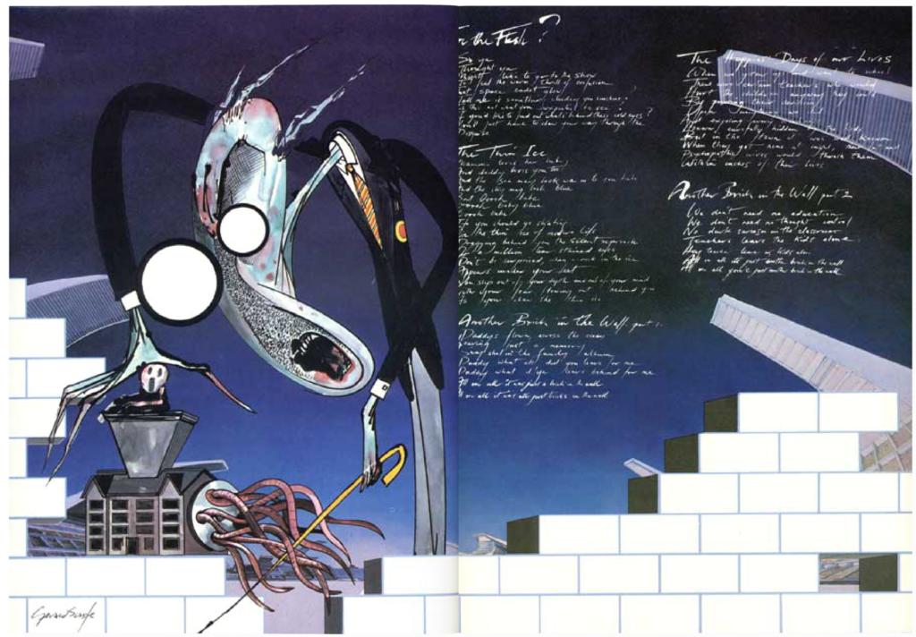1980 Pink Floyd The Wall New York Tour Book pg04-05