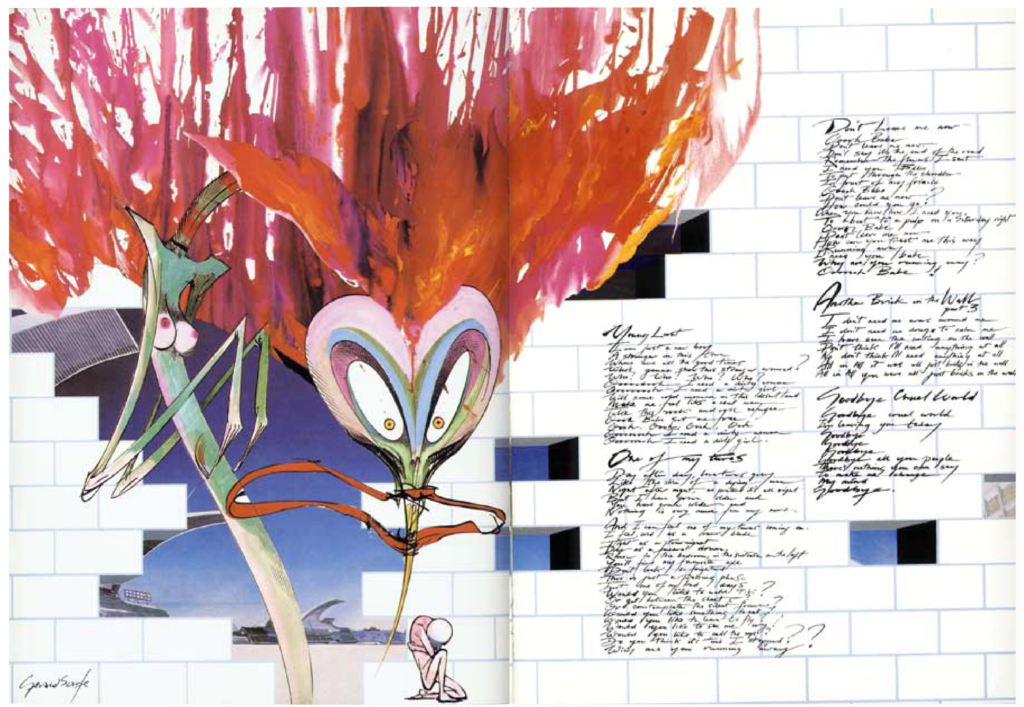 1980 Pink Floyd The Wall New York Tour Book pg08-09