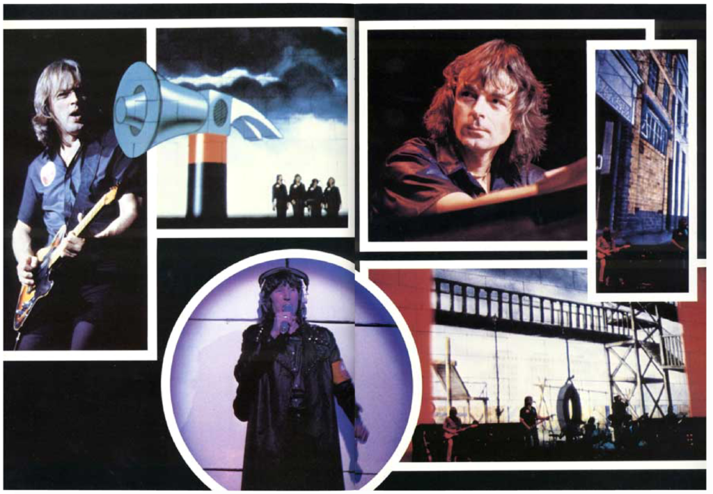 1980 Pink Floyd The Wall New York Tour Book pg10-11