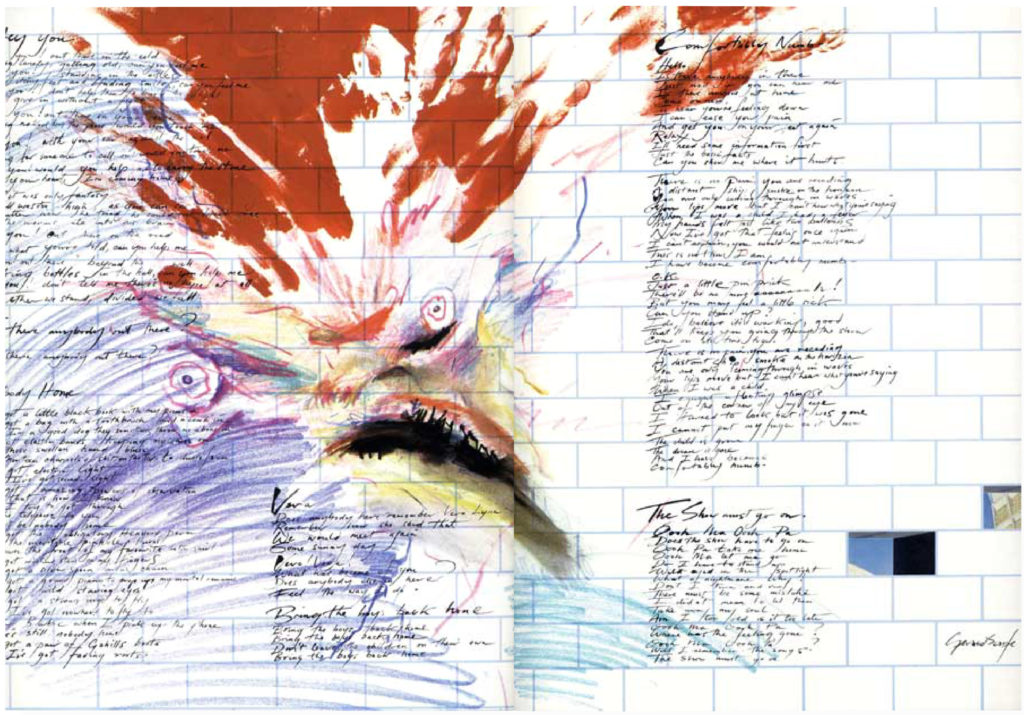1980 Pink Floyd The Wall New York Tour Book pg16-17
