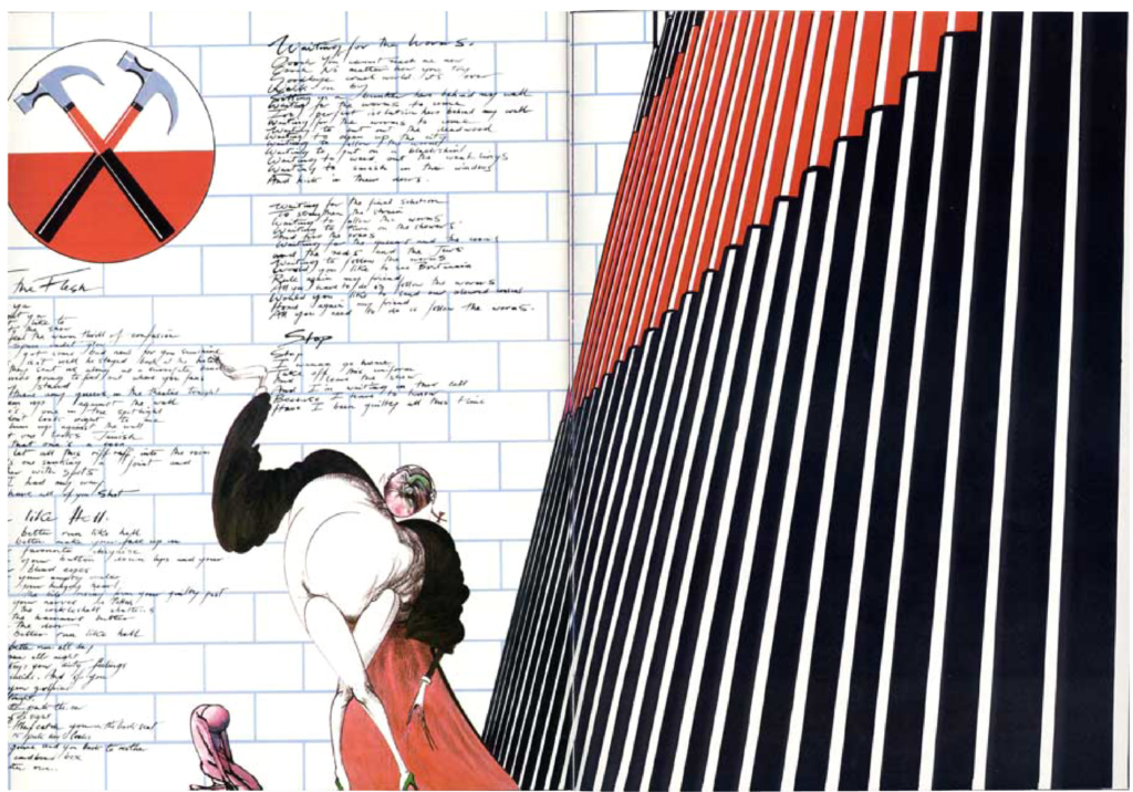 1980 Pink Floyd The Wall New York Tour Book pg18-19
