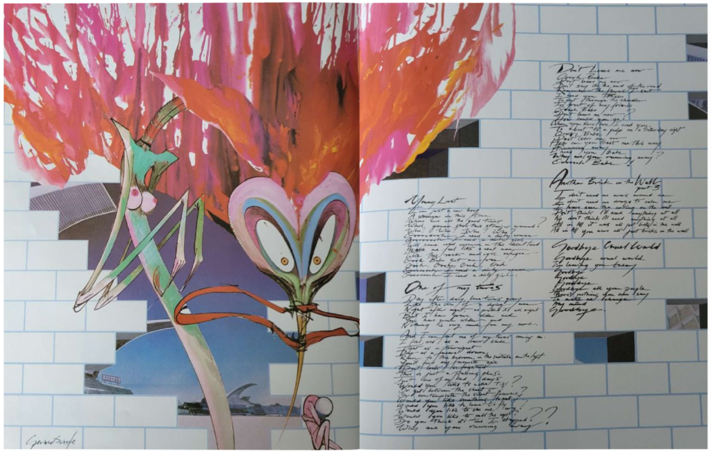 1980 The Wall Live LA Tour Book pg08-09